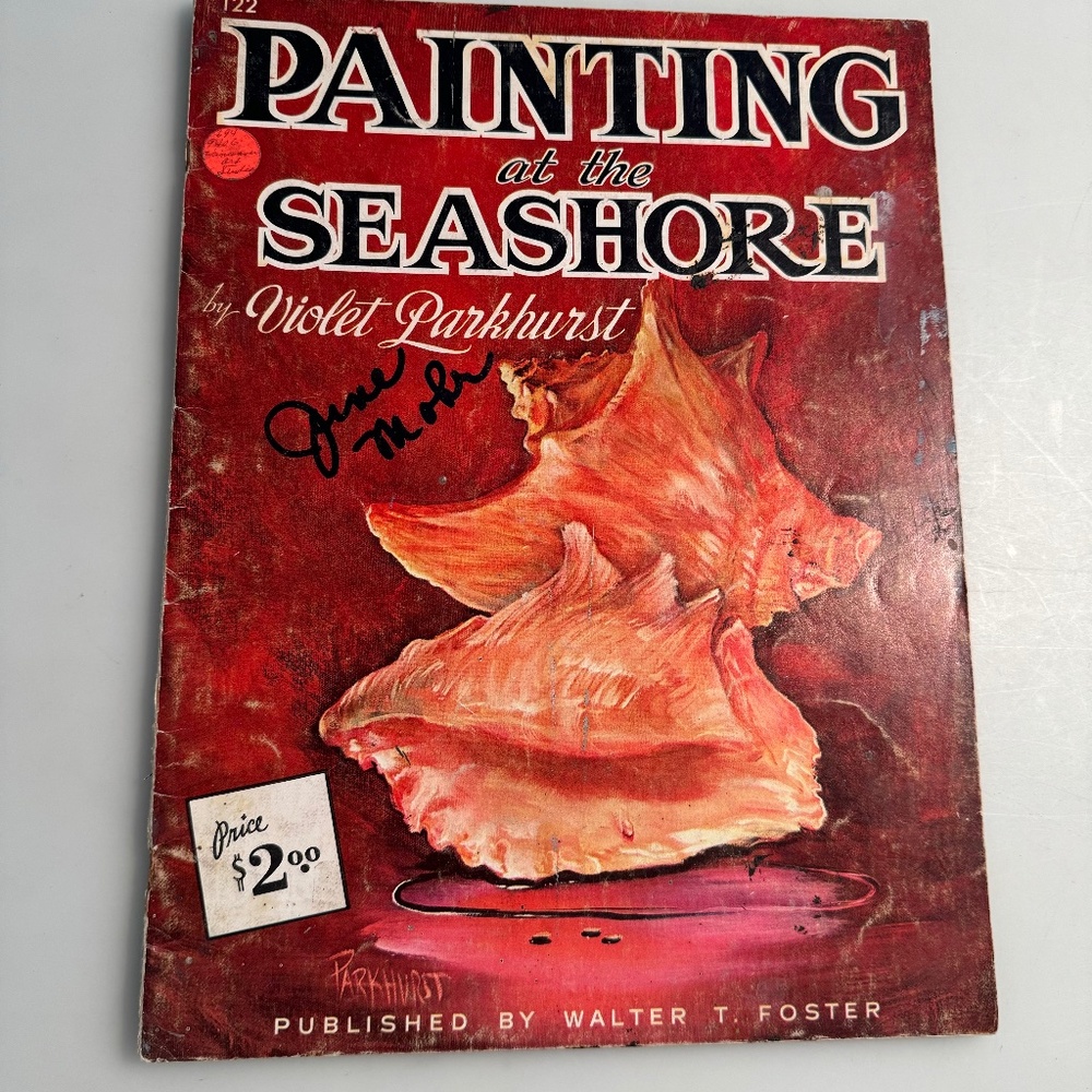 Walter Foster Painting at the Seashore Art Instruction Book